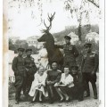 Soviet officers with girls in Karlovy Vary / Karlsbad