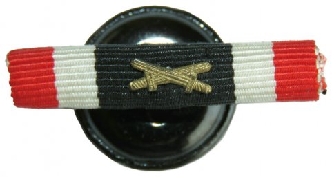 Button hole ribbon bar of the War Merit Cross1939