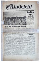 Rindeleht issue about Narva battalion, Nr. 16, 1943