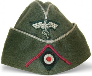 Panzer Polizei side hat M 40, for officers