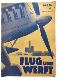 the Flug und Werft - vol. 4, 17th of April 1939 - A German glider for the Olympics in 1940