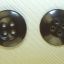 Light brown plastic buttons 17-18 mm 2