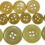 SS or Wehrmacht set of ceramic selfpropelled gun wrap's buttons 0