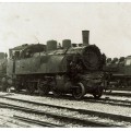 Photo of the damaged locomotives Baureihe 75 and 91.3