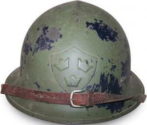 M 21/16 first type of Swedish steel helmet