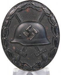 Verwundetenabzeichen Schwarz K&Q 65. Wound badge 1939
