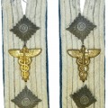 Wehrmacht TSD sew-in shoulder boards for officer.