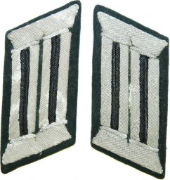 Wehrmacht Heer Pionier/Engineer officer's collar tabs