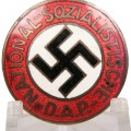 NSDAP party badge "9" Robert Hauschild