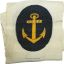 Kriegsmarine NCO's anchor BeVo woven badge for sports uniforms 0