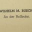 An dem Rollbann-Maler im Osten, Wilchelm M. Busch, 1941 1