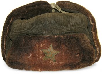 Winter hat with ear-flaps "Uschanka" model 1940 for the Red Navy