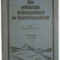 German WW2. "The military terrain drawing in reconnaissance service"