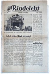 Newspaper Rindeleht about WW2 events in 1944, #26