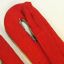 Wehrmacht artillery Leutnant slip on shoulder boards with red felt waffenfarbe backing 2