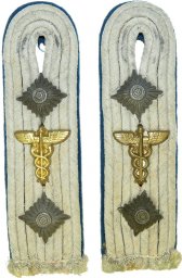 Wehrmacht TSD sew-in shoulder boards for officer.