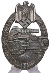 Panzerkampfabzeichen in Bronze. Rudolf Souval