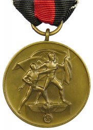 Erinnering an den 1 Oktober 1938 Medal