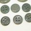 Set of ceramic buttons for SS or Wehrmacht selfpropelled gun tunic. 1