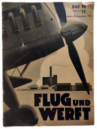 the Flug und Werft - vol. 12, 19th of December 1938 - International Aviation Exhibition Paris 1938