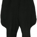 Riding breeches in black for Allgemeine SS, SS-VT, SSTV or NSKK