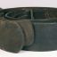 Leather Wehrmacht belt with steel buckle E.S.L. 41. 109 Jnf Rgt marked 3