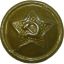 14 mm M 41 small size star button for gymnasterka and other uniforms 0