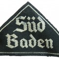 BDM Hitlerjugend Dreiecke Südbaden, second type with RZM label