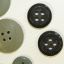 Set of ceramic buttons for SS or Wehrmacht selfpropelled gun tunic. 4