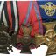 Medal bar for 3rd Reich police officials 0