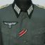 Hauptmann's tunic of the 520th infantry regiment of the Wehrmacht 4