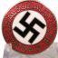 NSDAP Party Badge M1/6 RZM 0