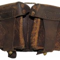Red Army Leather Rifle Ammo Pouch