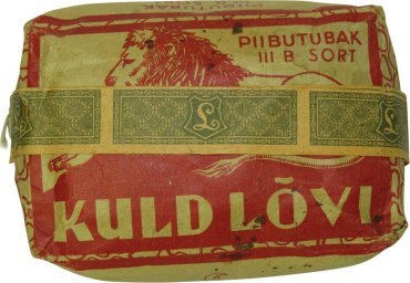 WW2 Tobacco "Kuld Lovi" with its original content used by Wehrmacht and SS