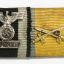 Ribbon bar for the participan of the First World War in the Austro-Hungarian army. 6 awards 3