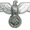 Aluminum eagle for Wehrmacht cap FLL 38. Mint condition