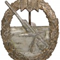 Unmarked Steinhauer und Lück Marineartillerie award in zinc