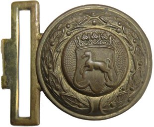 3rd Reich State Forestry officer's buckle Lower Saxony