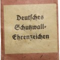 West wall bag of issue - Deutsches Schutzwall