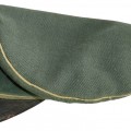 Salty Wehrmacht visor hat with traces of heavy frontline use