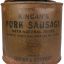 A can of Lend-Lease sausages from USA  - Kingan's Pork Sausage 0