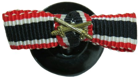 Loop ribbon bar for the cross of war merit with swords, 1939