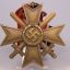 Near mint bronze Kriegsverdienstkreuz 1939 mit Schwertern 1