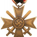 War Merit Cross with Swords 1939 PKZ 38 Josef Bergs