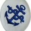 Kriegsmarine Medical NCO's career/trade patch for summer white uniforms 0