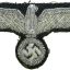 Wehrmacht Heer. Feldbluse or Waffenrock removed breast eagle 0