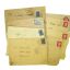 Set of 8 envelopes 1941-45 year, issued in Estonia during Soviet and German occupation 0