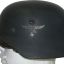 M 40 ET 66 Luftwaffe single decal steel helmet in worn condition 0