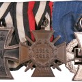 Award bar of a veteran of the WW1. Iron cross 2, 1914
