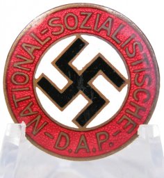 NSDAP party badge M 1/67-Karl Schenker